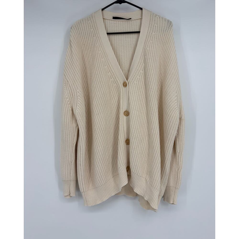 Jenni Kayne Women's Cotton Cocoon Cardigan - Picture 3 of 9